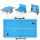 Теннисный стол UNIX Line Compact indoor 18mm MDF (Blue) - 12